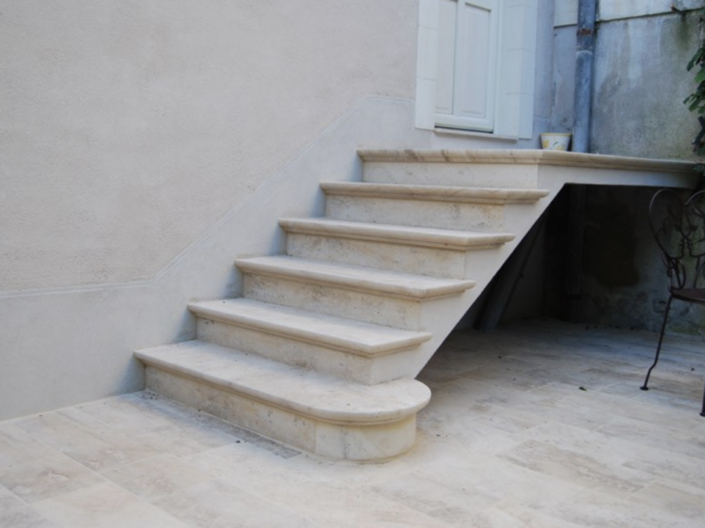 Escalier plaqué
